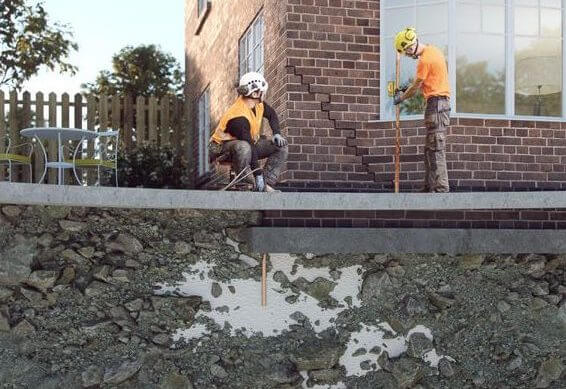 Resin injections from companies like Geobear can be an alternative to underpinning.