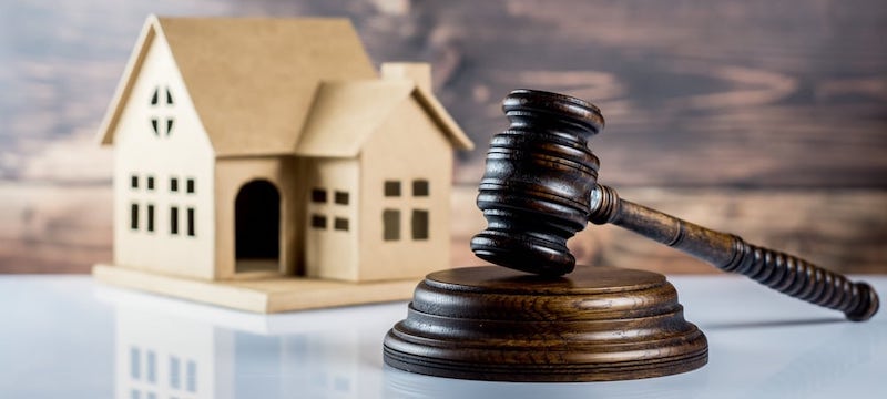Image of a property auction gavel.