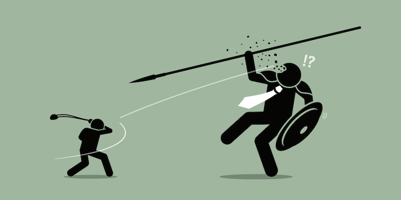 Image of David and Goliath - smaller auction houses can compete with bigger ones